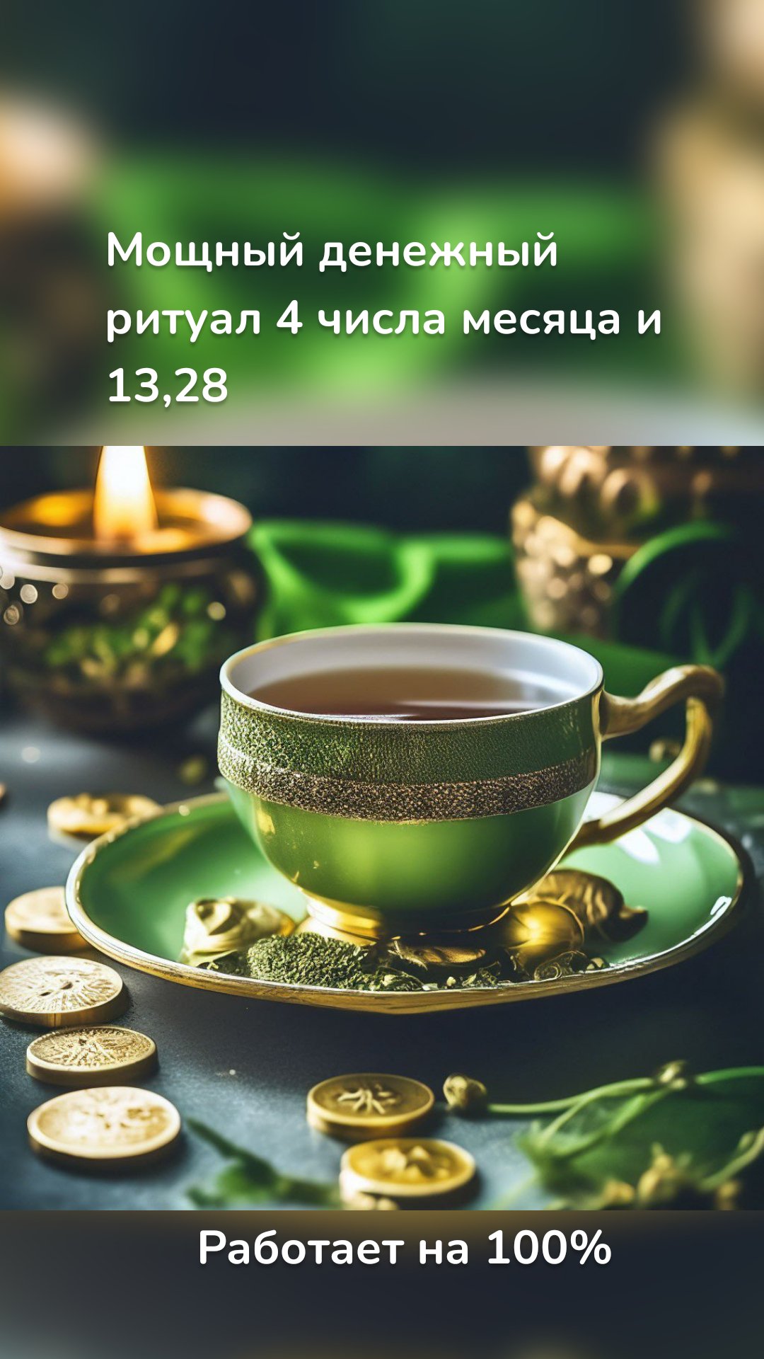Мощный денежный ритуал 4 числа месяца и 13,28 Работает на 100%
